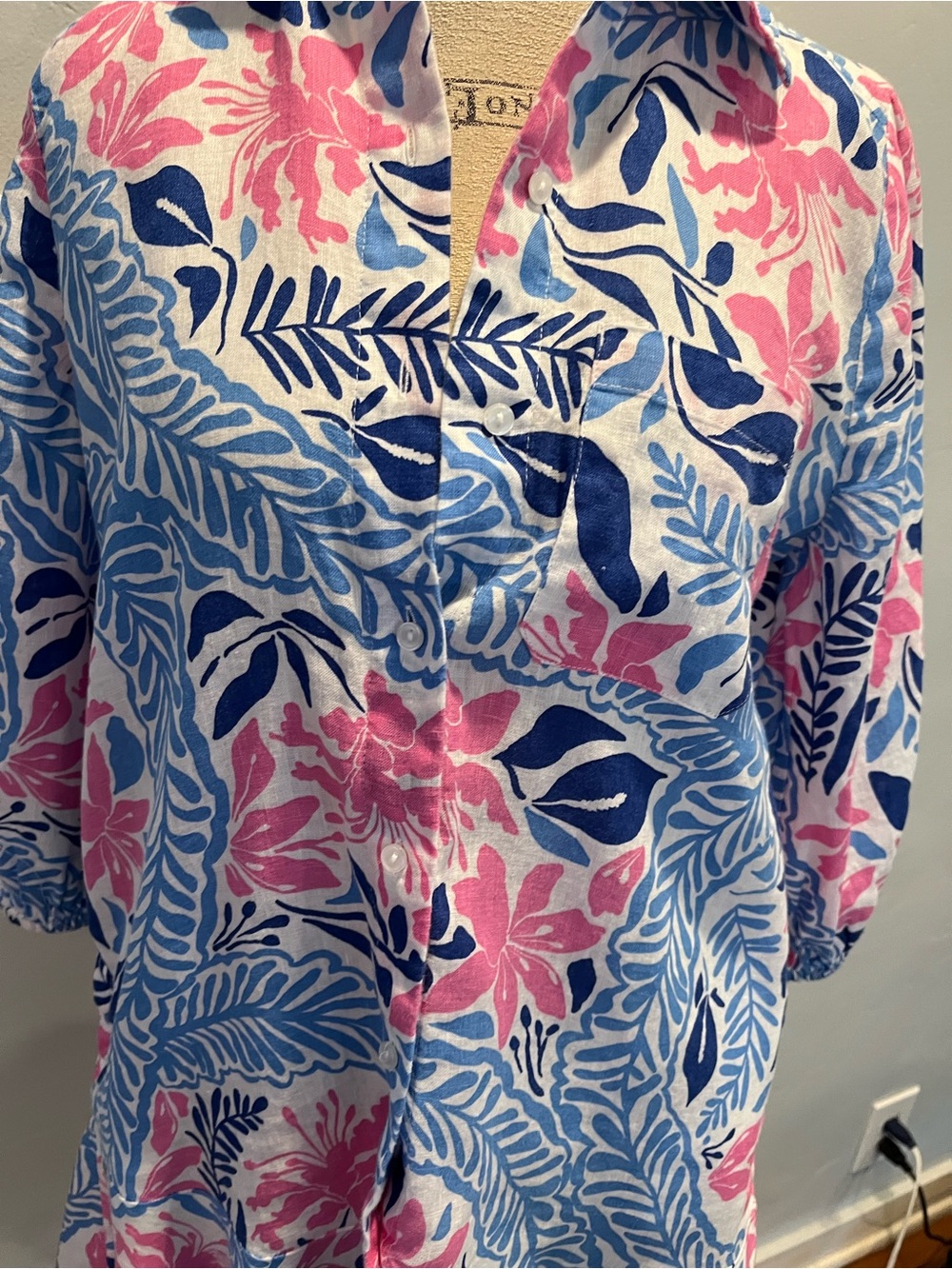 Charter Club Linen Dress Size S - Picture 2 of 7